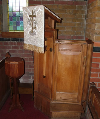 Ted King's pulpit
