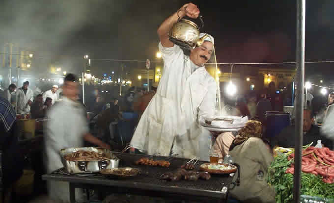 The Square in Marrakesh