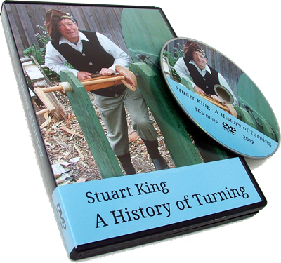 A History of Woodturning DVD cover