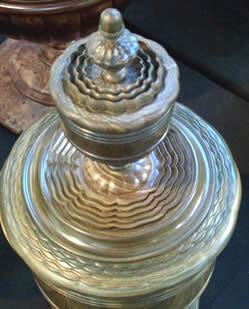 Detail of a bowl by Jeremy Soulsby