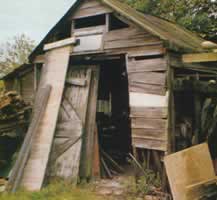 His deserted workshop in 1984